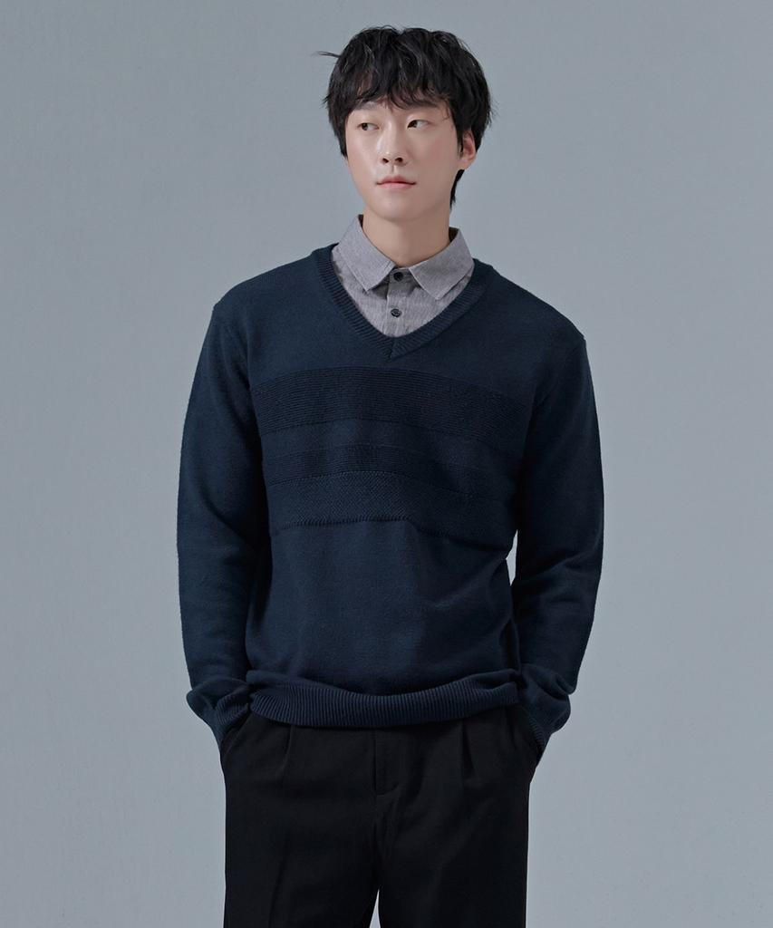 CHASECULT Men'S Layered Shirt Sweater-Cfrk5212D0G