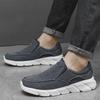 Sneakers Men Casual Canvas Shoes Mens Loafers Breathable Slip On Flats Male Vulcanized Shoes Driving Plus Size Walking Shoes