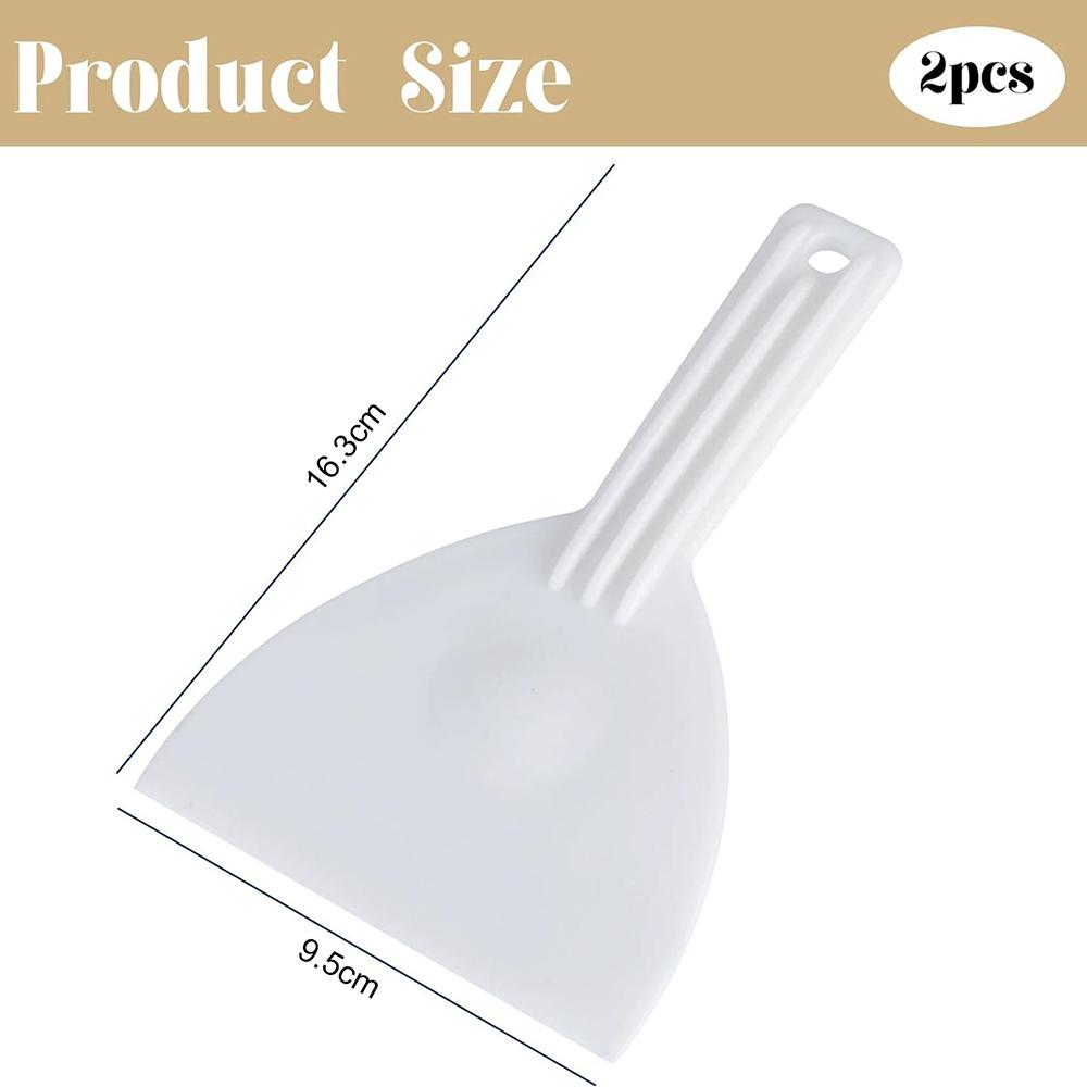 2pcs Dough Spatula Flexible Pizza Spatula with Hanging Holes