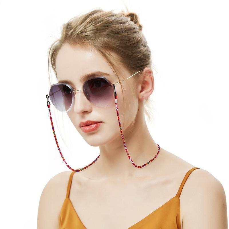 Eyeglass Strap Chain Sunglasses Holder Cord Anti Slip Reading Glasses Chain String Neck Cord Eyewear Glasses String
