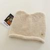 Cute Cat Ear Plush Knit Beanie Hat For Women Autumn Winter Warm