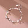 925 Sterling Silver Beautiful Stars Bracelets For Women Korean Fashion Designer Adjustable Bead Bracelet Luxury Original Jewelry