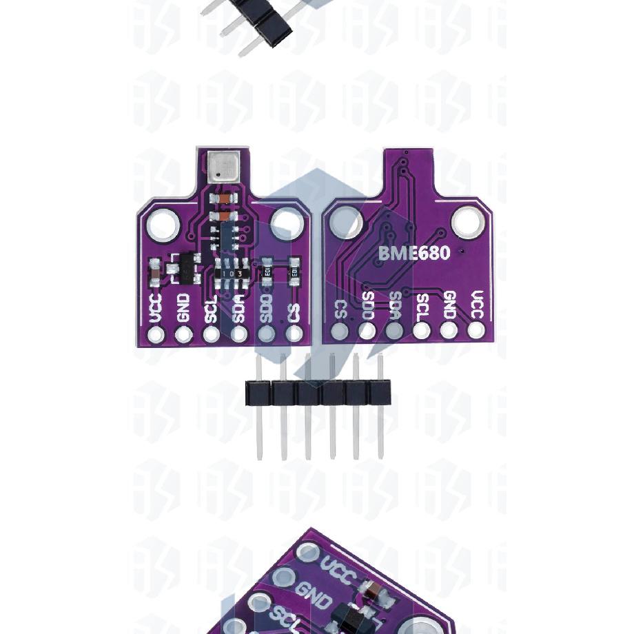 CJMCU-680 BME680 Digital Temperature Humidity Pressure Sensors High Altitude Detection Module For Arduino