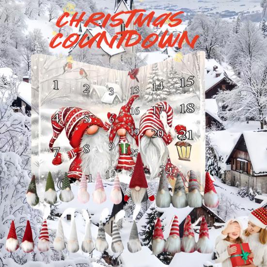 Адвент-календарь 2025 24 дня Рождественский календарь обратного отсчета с коллекционным предметом