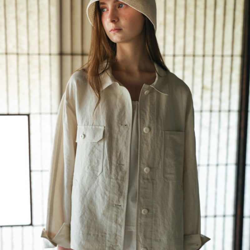 LeniL Penny Bucket Hat (Ivory)