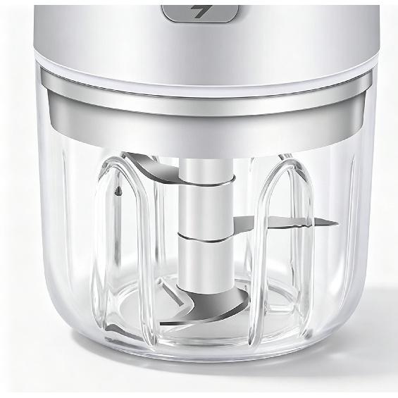 250ml USB Rechargeable Compact Electric Mini Food Processor Portable Grinder For Garlic Onion Vegetables Spices Baby Food Househ 3