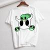 Женская футболка с принтом Hollow Knight Женская повседневная футболка с круглым вырезом Белая футболка с коротким рукавом Женская футболка с графическим принтом
