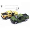 1/32 Toyota Pickup, игрушечная модель, может открывать двери, камуфляж, автомобиль, музыкальный свет, имитация автомобиля с откатным механизмом для детей, игрушки, подарки