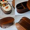 Magewappa Bento Single 19cm X X 700ml J-kitchens Box, Wooden, Oval, Tier, Lacquer, 11.3cm 6.5cm,
