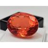 Natural Sapphire Orange Oval Cut 23-24 Ct Fabulous Loose Gemstone