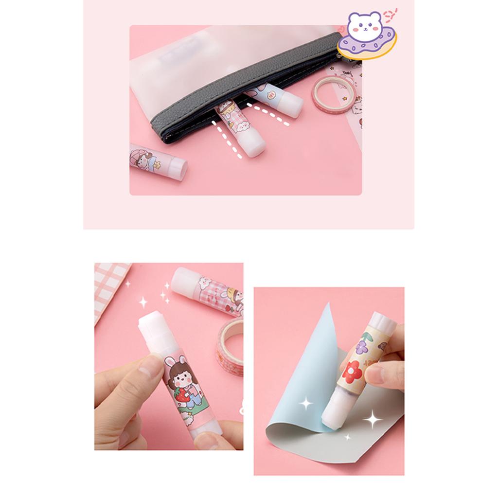 1 шт. твердый клей-карандаш, прочные клеи, нетоксичные герметизирующие наклейки, мини-канцелярские принадлежности для студентов, офисные школьные принадлежности