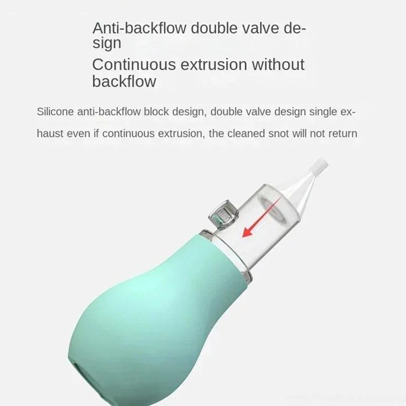 Очиститель носа для младенцев, детский назальный аспиратор, профессиональный шприц, ирригатор для носа, детский инструмент для промывания носа, подарки, новый