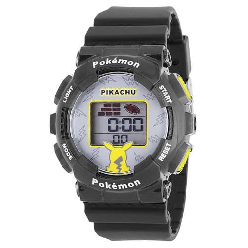 Цифровые часы Sun Flame J-AXIS Pokémon, Многофункциональные, Черные, CP3A0002