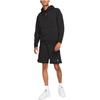 Nike Solid Color Hooded Pullover Sweatshirt Men Tops Black DA5711-010