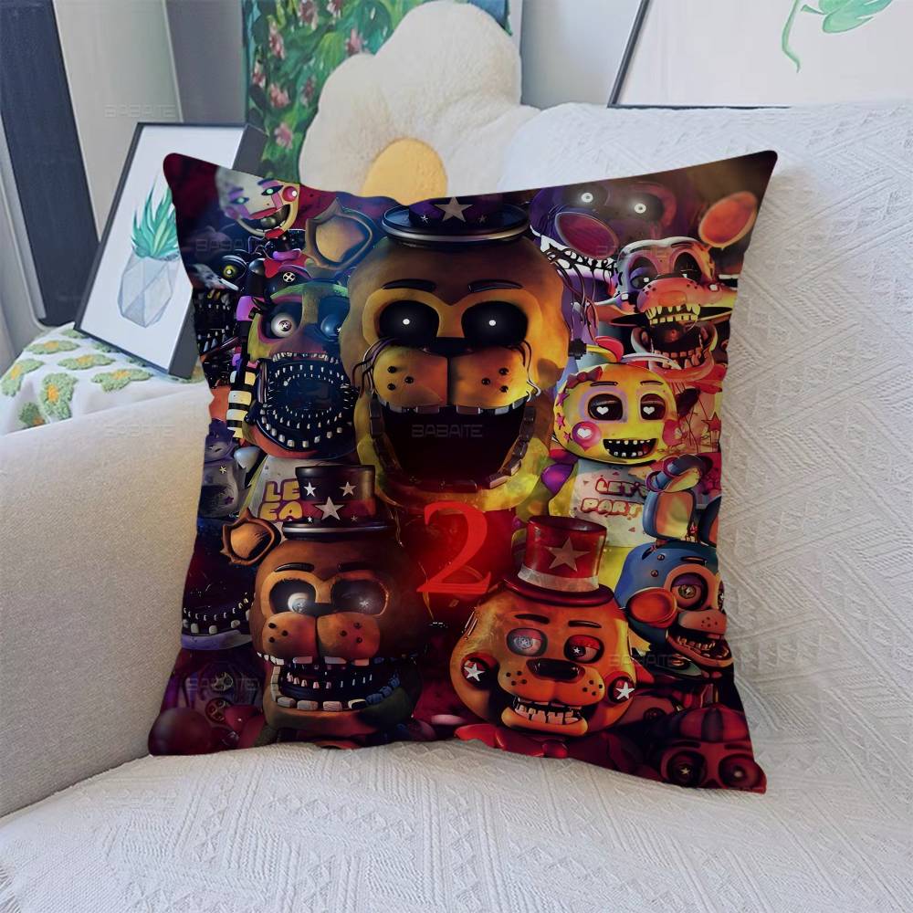 FNAF Пять ночей у Фредди Подушка Подарок Украшение для дома и офиса Подушка Спальня Диван Автомобиль Наволочка