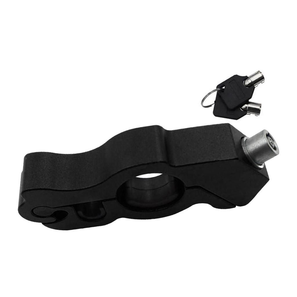 Motorcycle Grip Lock Prevent Theft CNC Aluminum Handlebar Lock for Dirt Bike Moped Scooter ATV