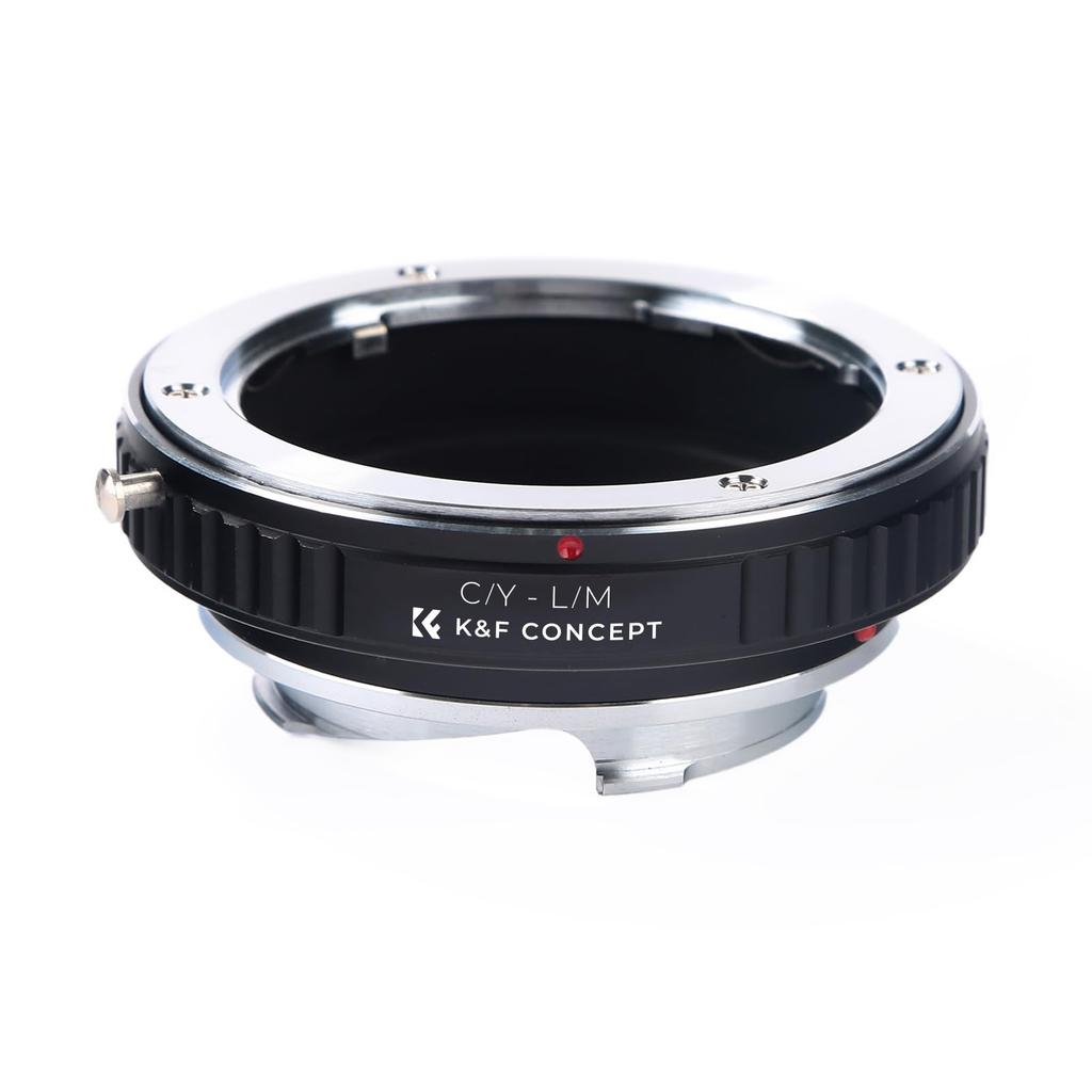 K&F CONCEPT Mount Adapter for Contax/Yashica C/Y-L/M Lenses. Compatible with Leica M-Mount Cameras. High-Precision Lens Adapter Ring.