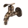 Винтажный кран Bibcock для ванной комнаты, настенное крепление, стиральная машина, садовый шланг, кран