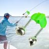Double Bell Fishing Alarm | High-Sensitivity Bite Detector with Adjustable Clamp | Waterproof Fish Rod Bell for Night Fishing & Outdoor Angling Gear
