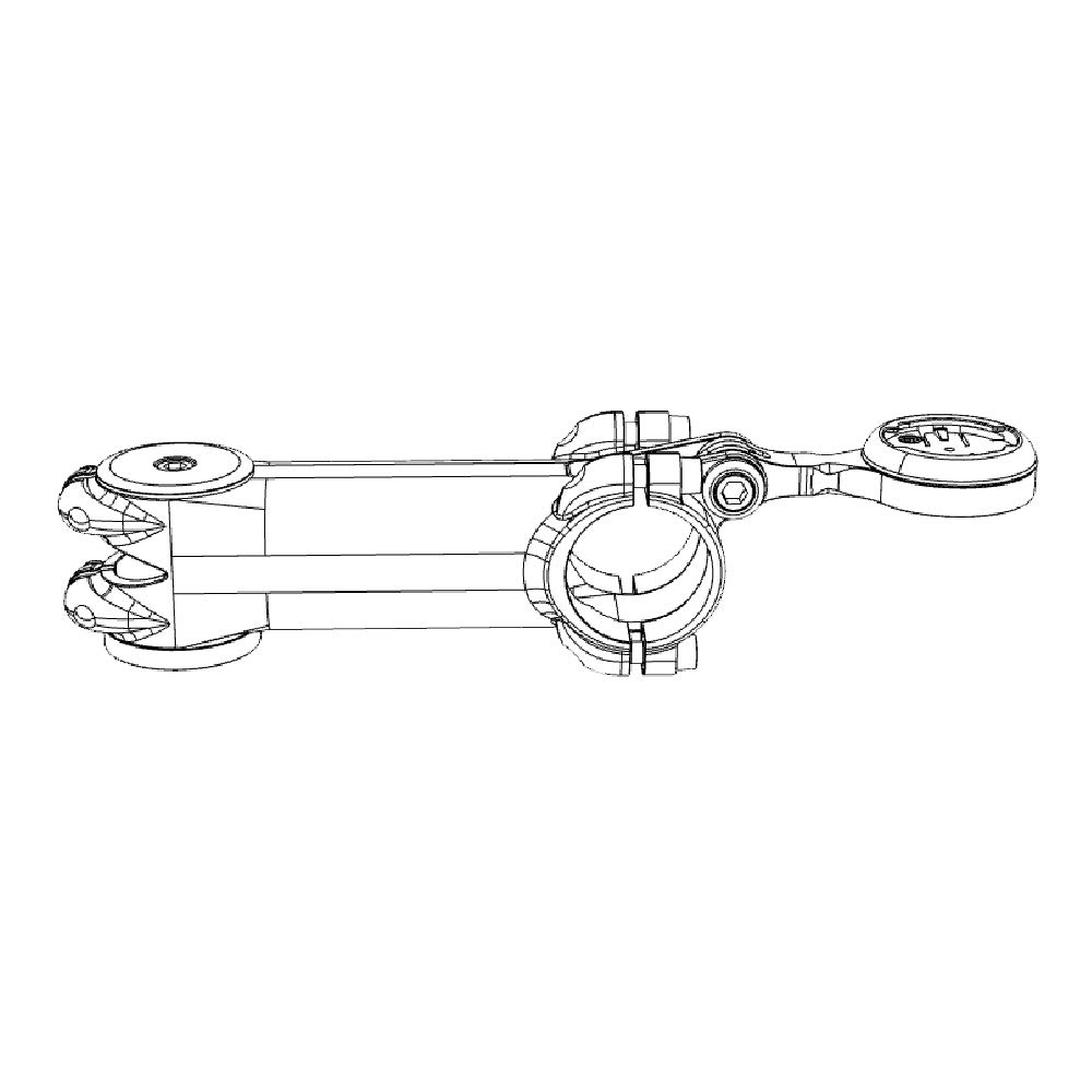 RecMount GP Adapter Type HED2 for Bryton Rider (Adapter Only) [GP-HED2-BRY]