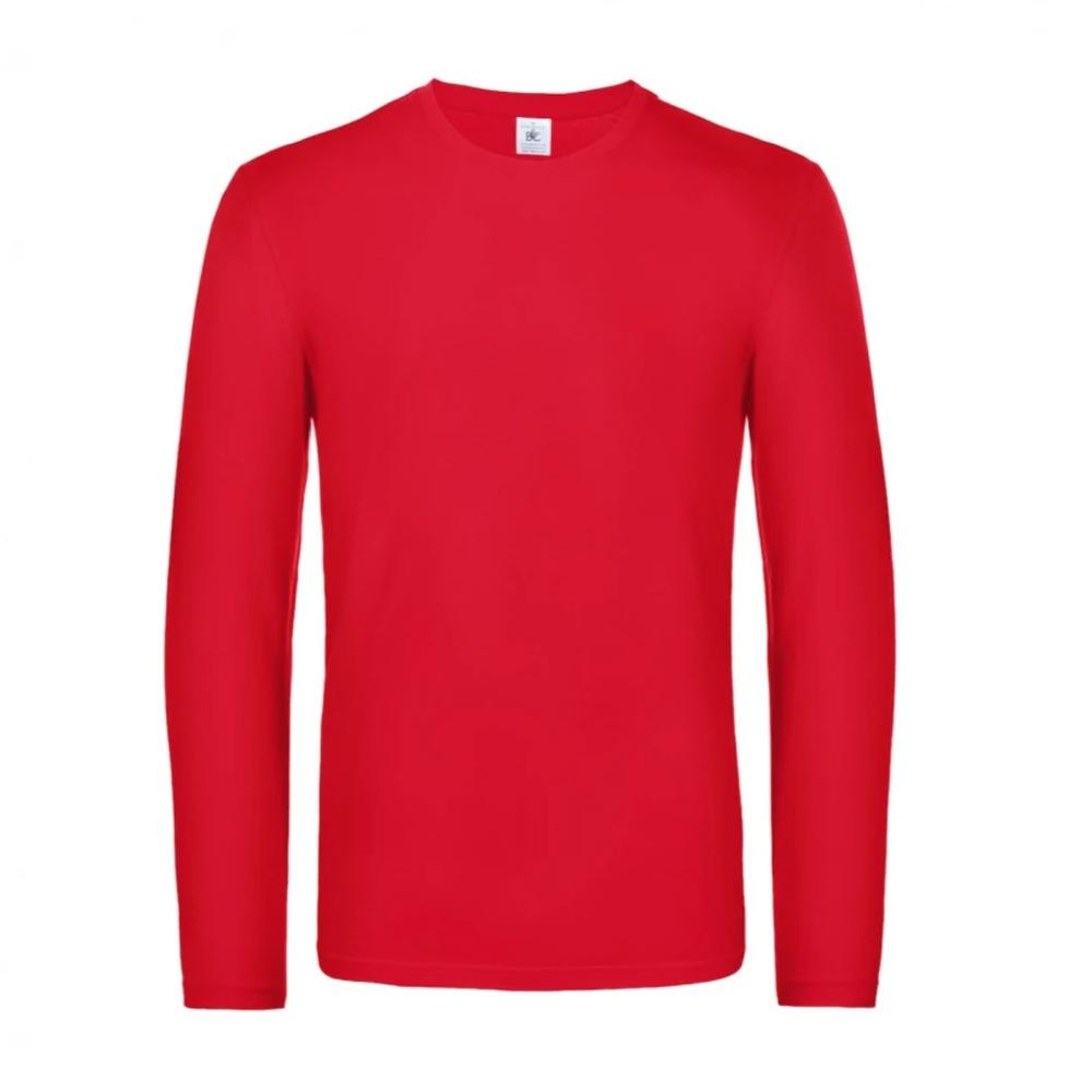 B&C Mens #E190 Long-Sleeved T-Shirt