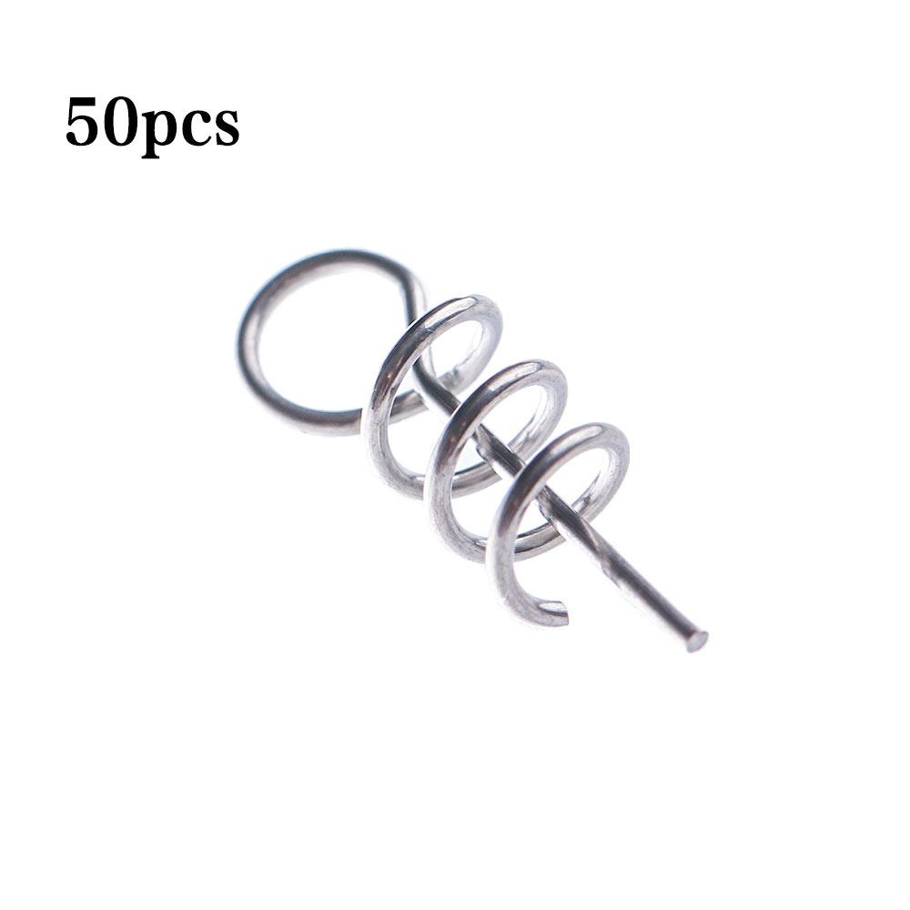Fishing Tools For Soft Lure Pins Fixed Needle Soft Bait Centering Spring Twist Fishing Hook