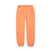 Спортивные вязаные брюки Li Ning Vital Series однотонные на кулиске свободного кроя мужские низы облачно-парчово-оранжевые AKLU229-2