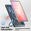 Чехол для Samsung Galaxy Tab S10 Lite с поворотной подставкой, ударопрочный чехол для планшета из ПК + ТПУ с плечевым ремнем