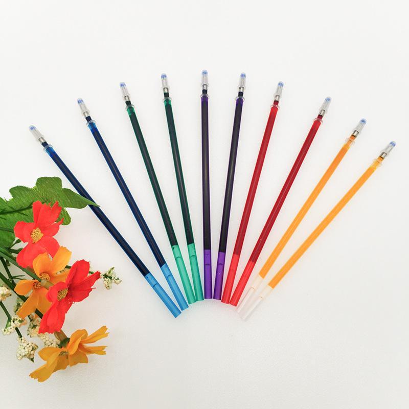 Набор водорастворимых ручек для вышивки крестом, 5 цветов, наконечник 0,7 мм для рисования точек и сетки.