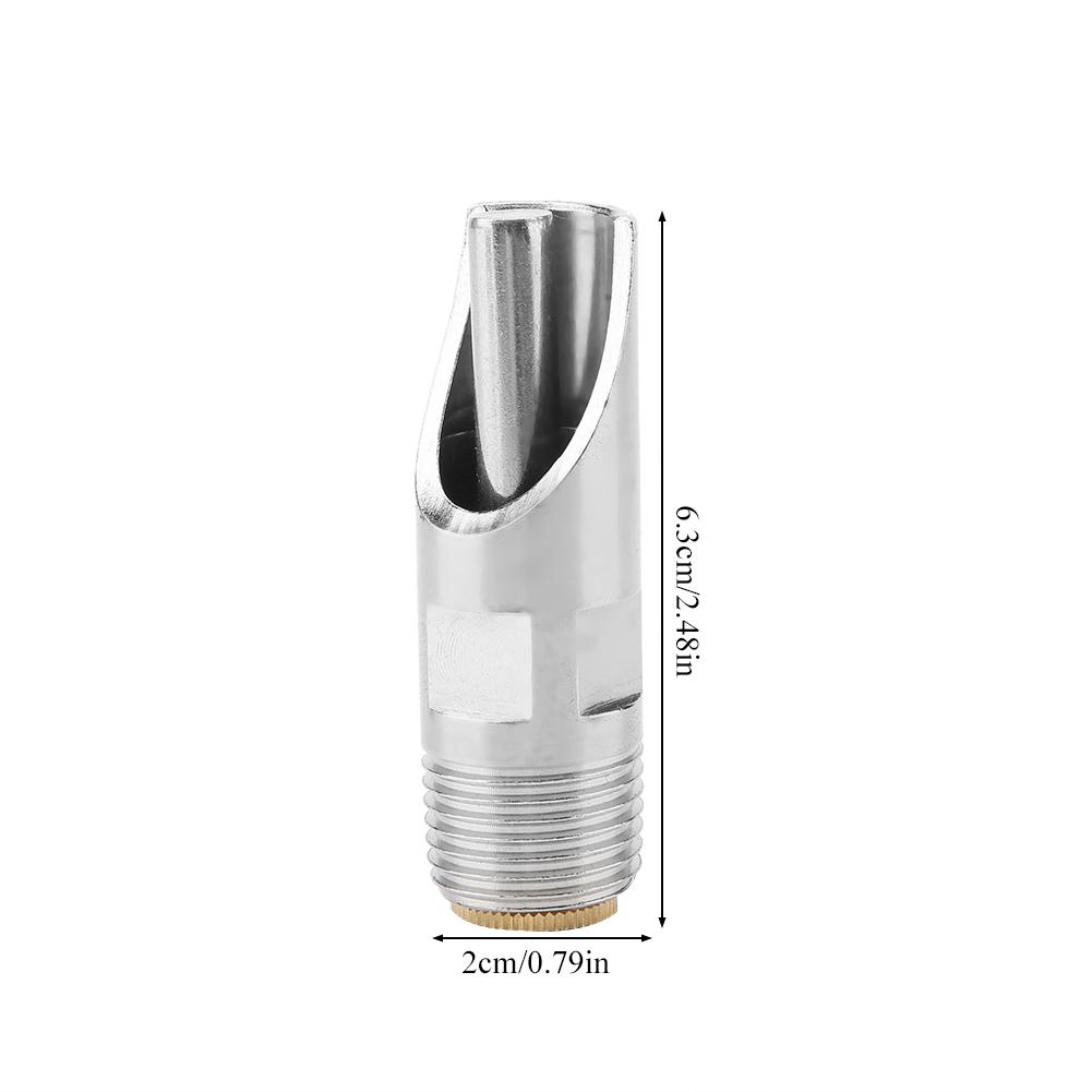 5-piece nipple drinker made of stainless steel, automatic drinker with strong spring for s and cattle, prevents leaks and keeps the water clean