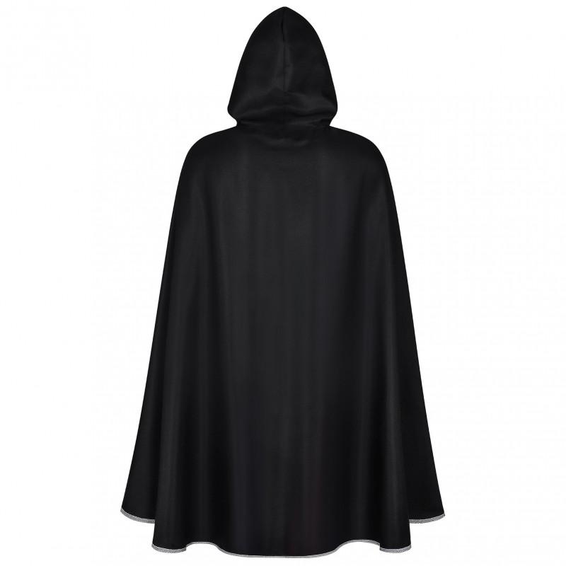 2026 Halloween Renaissance Hooded Cloak Adult Medieval Cape Party Performance