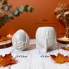 3D Relief Butterfly Bow Egg Shaped Silicone Mold Diy Easter Eggs Aromatherapy Candles Soap Plaster Resin Crafts For Home Decor