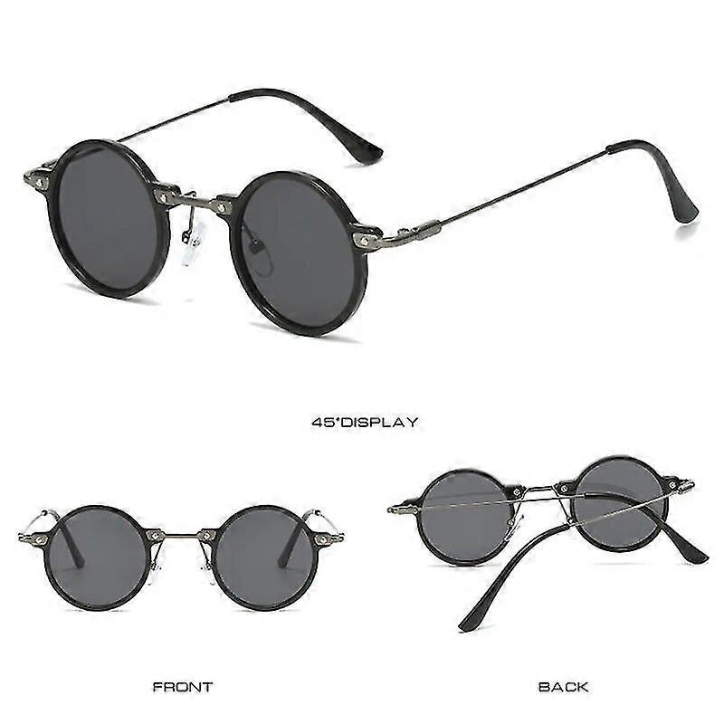 Anime Jujutsu Kaisen Nanami Kento Cosplay Glasses Unisex Retro Steampunk Round Frame Hip Hop Sunglasses Accessories
