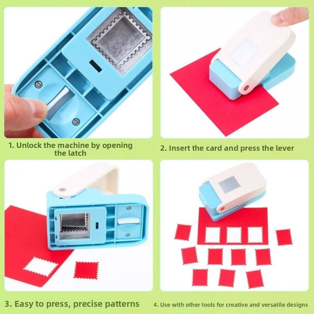 DIY Эмбоссинг Машина Большого Размера Дырокол в Виде Рождественской Елки Зубчатый Дырокол Эмбоссер Для Изготовления Журналов