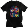 Gorillaz-Camiseta con estampado de gorra de Banda Music Para Hombre, Camisa de Algodón Puro Negro de Manga Corta, Ropa de Call
