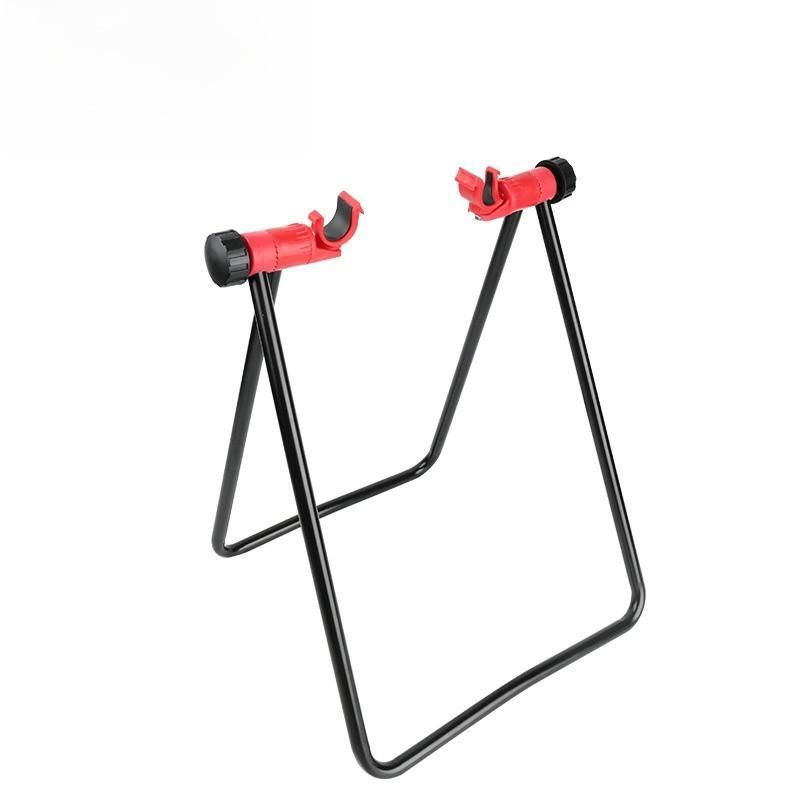 Cycling Maintenance Triangle Holder With Folding Design For Mountain And Road Bikes