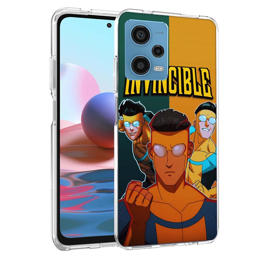 Мультяшный Неуязвимый Чехол Для Телефона Для Redmi Note 13 12 14 15 Pro Plus 13R 11 11T 11E 11S 10 Pro 10S 9 9S Чехол Прозрачный ТПУ Capa C