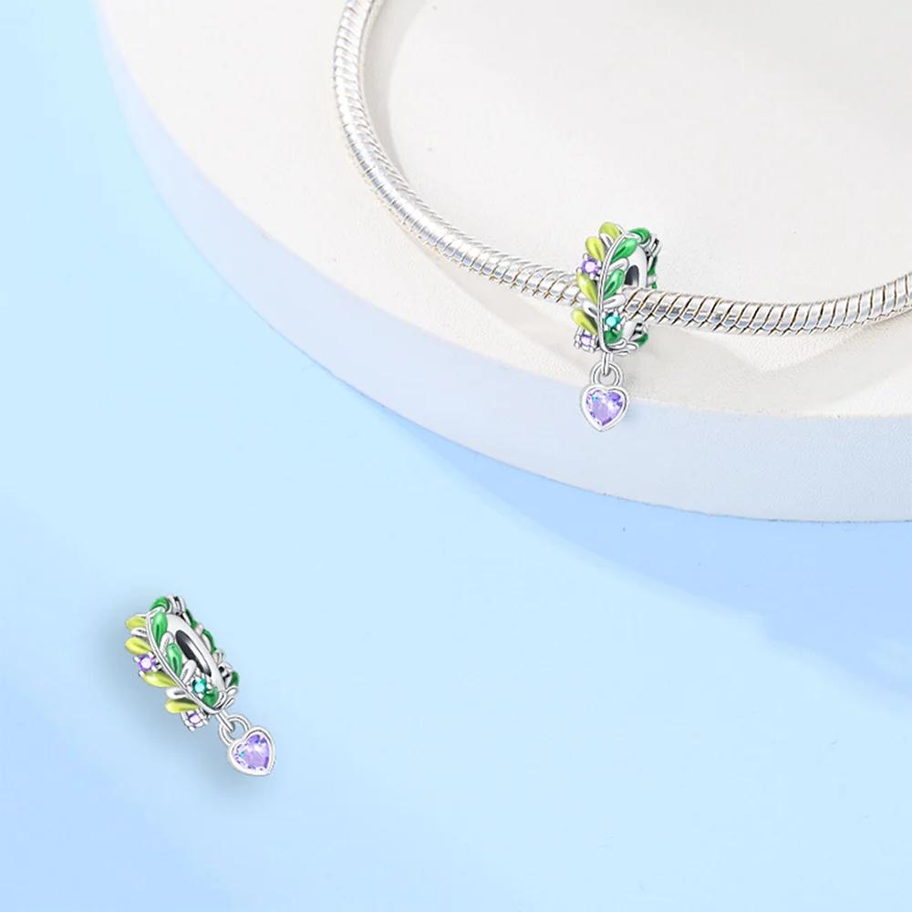 Серьги Женские Оригинальные Бабочка Кошачья Лапка Звезда Луна Светящийся Цвет Разделитель Медные Бусины Подходят для Браслетов DIY Тонкие Ювелирные Изделия Подарки