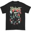 Slipknot Унисекс Взрослая Футболка с Принтом 'Come Play Dying' на Спине
