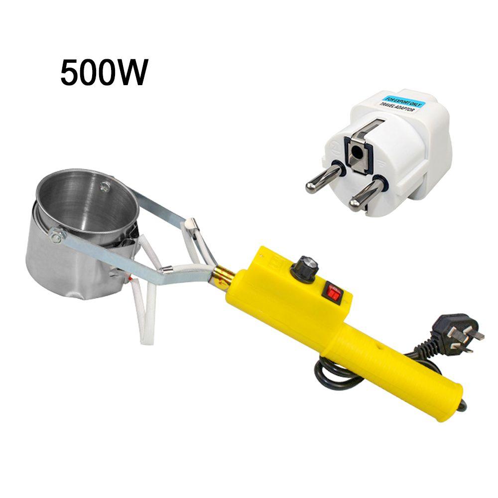 Adapter 100~450 Centigrade Tin Melting Furnace Desoldering Bath Plate Solder Pot Soldering Device