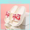 Очаровательные летние шлепанцы из ЭВА для детей, милый мультяшный дизайн, легкие, нескользящие, удобные