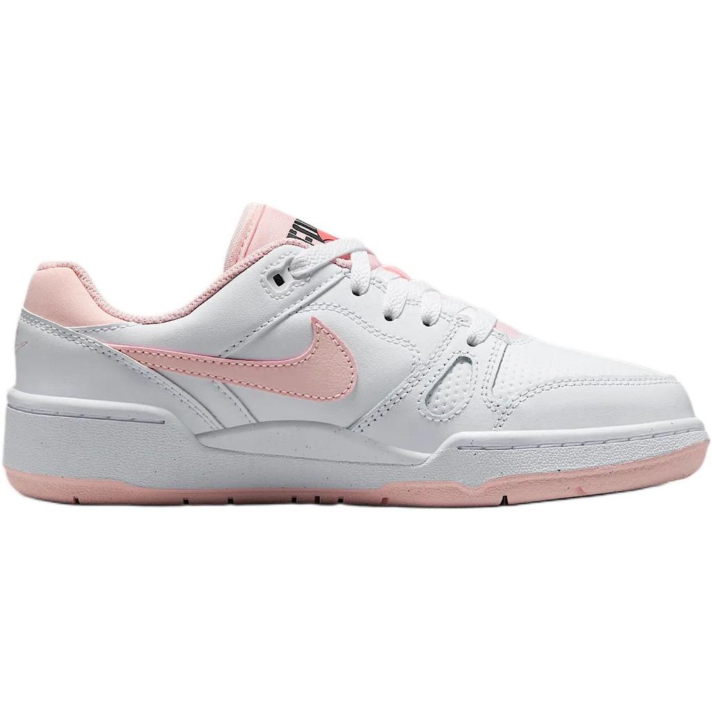 Nike Кроссовки Full Force Low GS Echo Pink Kids, цвет белый, ярко-манго, черный FV5929-107