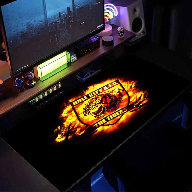 Hull City Fire Emblem Mouse Pad, Rubber Base, Mouse Pad for Gamers and Office Use, Gaming Desk , Easy To Clean Mat Christmas fan gifts
