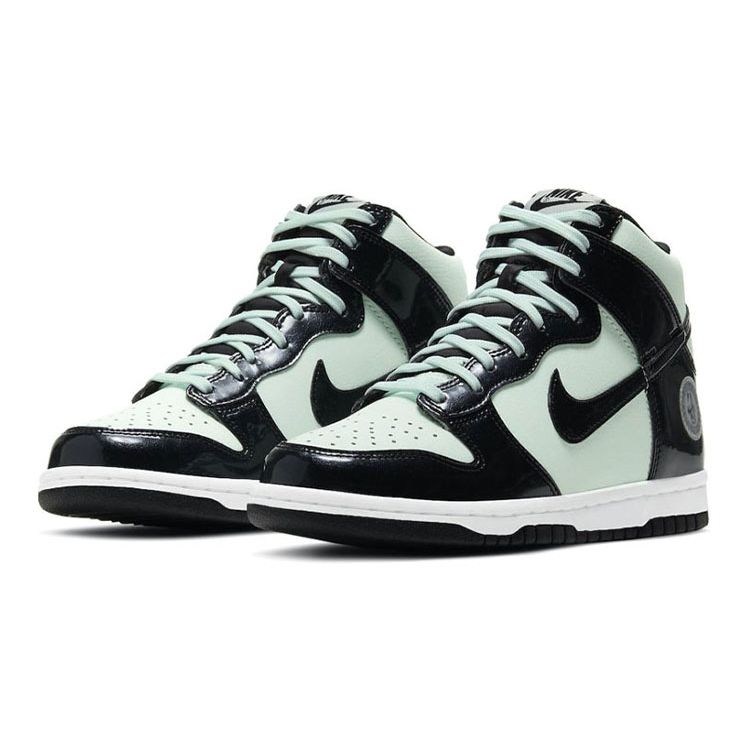 Nike Детские кроссовки Dunk High SE GS All Star 2021 Green Barely-Green Black DD1846-300