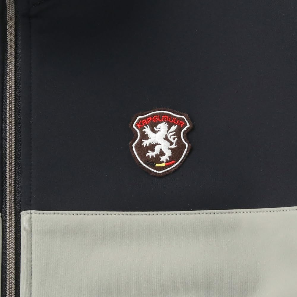 Велоджерси Kapelmuur, с длинным рукавом, осень/зима, сделано в Японии, 10°C-15°C, термоджерси, двухцветное, на флисовой подкладке, черное, размер XS