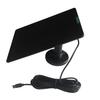 Portable 5W Solar Panel for Security Cameras - 360° Adjustable with USB C/DC Output, Compatible with Eufy Blink Reolink