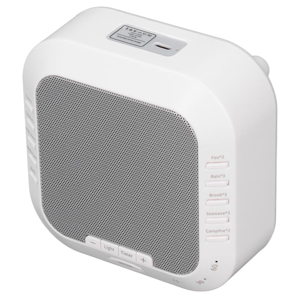 Белый шумовой аппарат 28 звуков портативный ночник музыка синхронизация управление звуком ребенка машина для