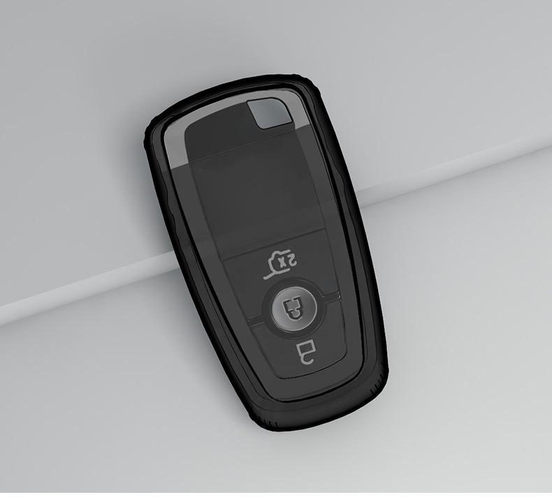 Чехол для ключа Ford Focus для Mondeo, Everest, Ecosport, Ranger - Прозрачный чехол для мужчин и женщин