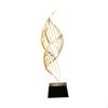 Abstract Art Metal Statue Desktop Decoration Sculpture Home Decor for Living Room Entryway