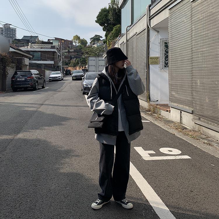 Новая серая толстовка с капюшоном и застежкой-молнией для женщин – Весенняя мода